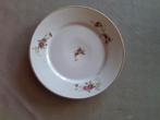Assiettes dessert en porcelaine de Baudour., Antiek en Kunst, Antiek | Servies compleet, Ophalen of Verzenden