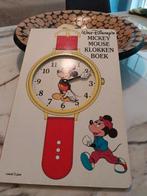 Mickey mouse klokken boek 1989 in perfecte staat, Ophalen of Verzenden