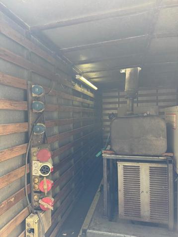 Mobiele Stroomgenerator 80 kVA in Gesloten Trailer – DAF, Enlèvement