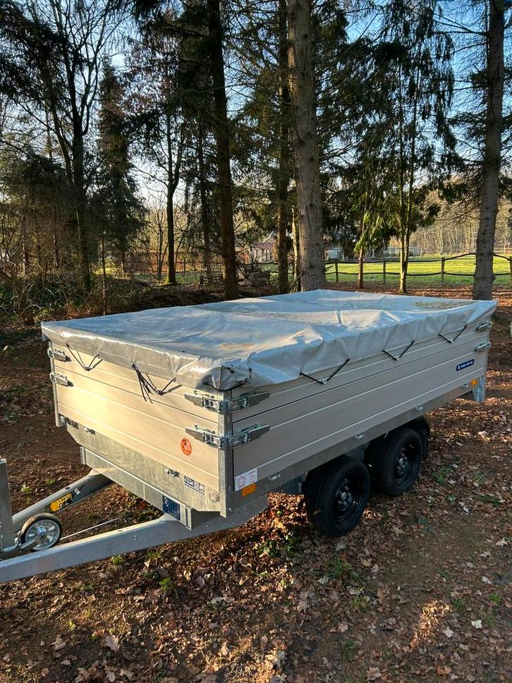 Saris K1 kipper aanhangwagen, Auto diversen, Aanhangers en Bagagewagens, Zo goed als nieuw, Ophalen