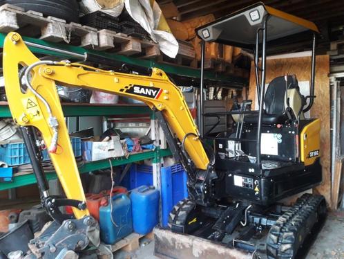 1,7ton minigraver 188h!! nieuwstaat bj2022  vraagprijs 19500, Zakelijke goederen, Machines en Bouw | Kranen en Graafmachines, Graafmachine