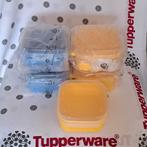 Boîte à charnières Tupperware/Tuppertop/boîte de rangement, Bleu, Envoi, Neuf
