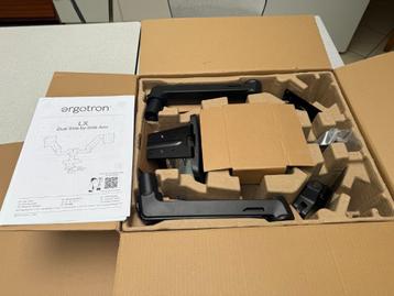 Ergotron LX Dual Side By Side Noir beschikbaar voor biedingen