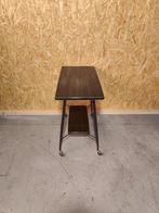 Bijzettafel op Wieltjes – Jaren ‘60 / ‘70 – Retro Formica, Overige materialen, Gebruikt, Info@keukiesshop.com, 60 cm of meer
