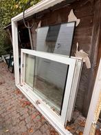2 stukken dubbel glas U = 1,0, Doe-het-zelf en Bouw, Glas en Ramen, Ophalen, Gebruikt, 80 tot 120 cm, Glasplaat