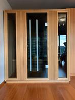 infrarood sauna voor 2-3 personen (in cederhout), Sport en Fitness, Ophalen of Verzenden, Zo goed als nieuw, Infrarood