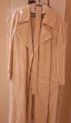 Beau manteau années 70 mélange laine T46, Kleding | Dames, Jassen | Winter, Ophalen of Verzenden, Gedragen, Beige