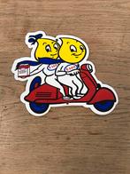Esso Vespa emaille reclamebord, Verzamelen, Ophalen of Verzenden, Zo goed als nieuw, Reclamebord