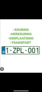 Z platen voor keuring en verplaatsing aan TOP PRIJS, Auto diversen, Kentekenplaathouders, Ophalen