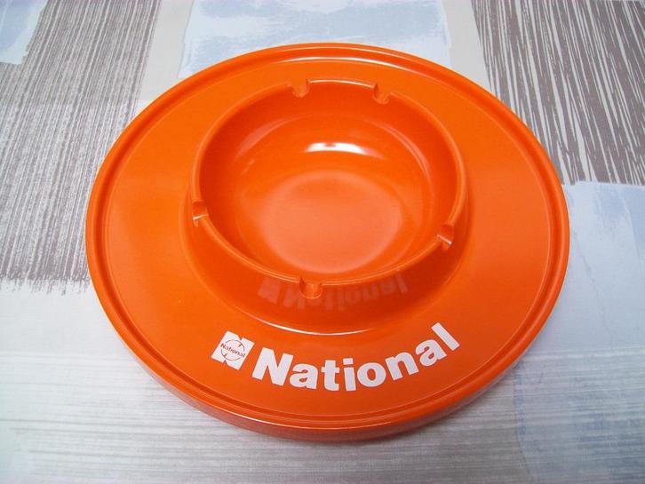 Asbak National - Cendrier - Ashtray - Retro - Vintage, Verzamelen, Rookartikelen, Aanstekers en Luciferdoosjes, Zo goed als nieuw