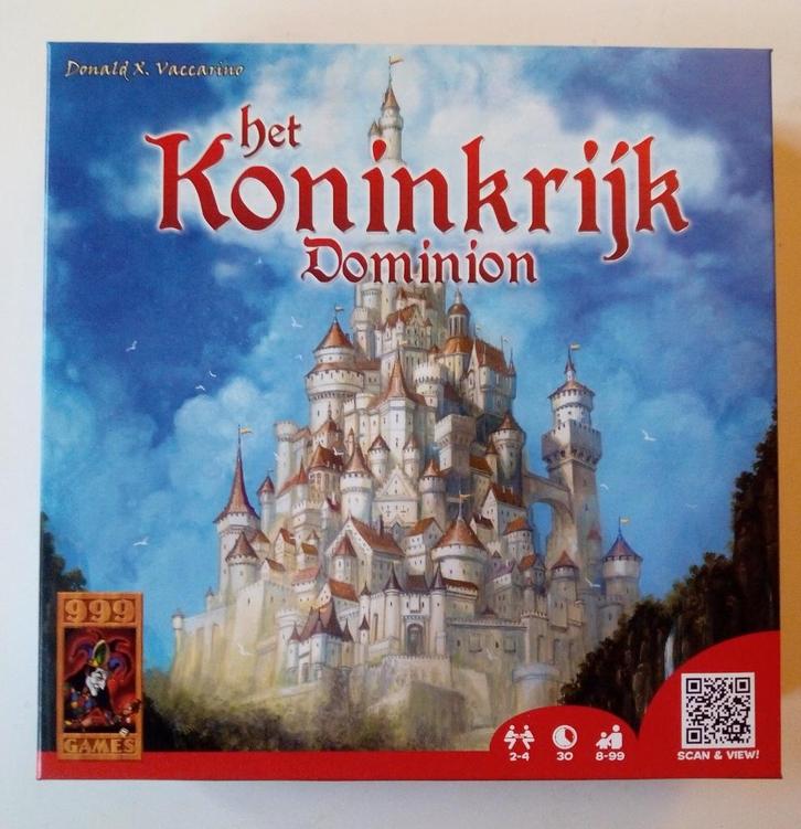 Het Koninkrijk Dominion, Hobby en Vrije tijd, Gezelschapsspellen | Bordspellen, Zo goed als nieuw, Een of twee spelers, Drie of vier spelers
