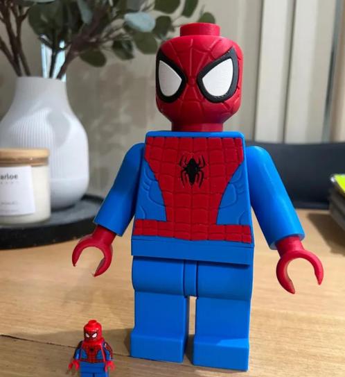 Lego Spiderman XXL 10x groter, Kinderen en Baby's, Speelgoed | Duplo en Lego, Zo goed als nieuw, Complete set, Ophalen of Verzenden