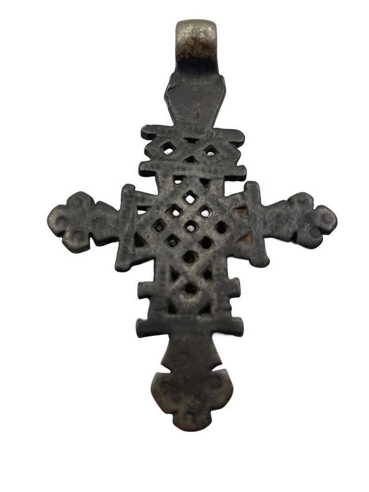 Croix Personnelle Copte Maskal – Éthiopie – Circa 1930, Antiquités & Art, Antiquités | Objets religieux, Enlèvement ou Envoi