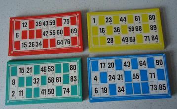 Vintage '"Losse Lottokaarten" in prima staat ! beschikbaar voor biedingen