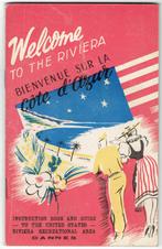 Booklet WW2 "Welcome to the Riviera", Autres, Livre ou Revue, Enlèvement ou Envoi