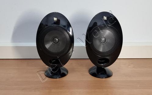 De befaamde Kef eitjes, Audio, Tv en Foto, Luidsprekerboxen, Zo goed als nieuw, Front, Rear of Stereo speakers, 60 tot 120 watt