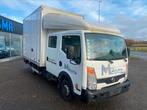 Nissan Cabstar 2.5D Dubbel Cabine F241 **Euro 5** 6 Plaats**, Auto's, Bestelwagens en Lichte vracht, 100 kW, Euro 5, Stof, Wit