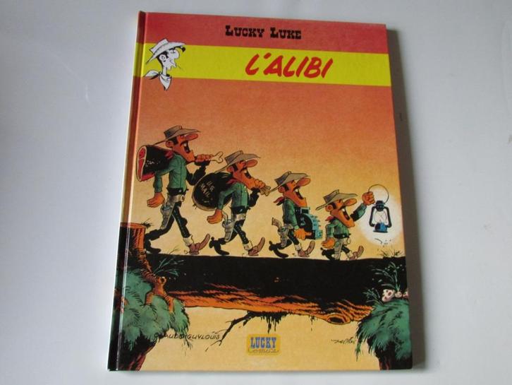 LUCKY LUKE COMICS, L'ALIBI . FRANSTALIG, Boeken, Stripverhalen, Zo goed als nieuw, Eén stripboek, Ophalen of Verzenden