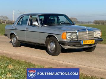 Mercedes-Benz 250 1978 | Route 66 auctions, Autos, Oldtimers & Ancêtres, Argent ou Gris, Achat, 4 portes, Entreprise