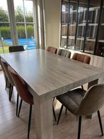 Eetkamer, Ophalen, Zo goed als nieuw, Landelijk, 6 tot 8 stoelen