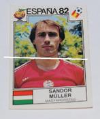 Panini WK Espana 82 / Hongarije / Sandor Müller, Verzamelen, Verzenden, Zo goed als nieuw, Poster, Plaatje of Sticker