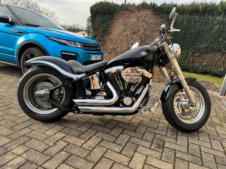 Harley fatboy evo 1995 custom, Motoren, Motoren | Harley-Davidson, Particulier, Ophalen