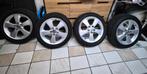 Toyota velgen 17inch met nieuwe merkbanden, Auto-onderdelen, Ophalen, 17 inch, Band(en)