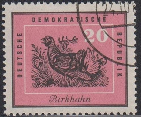 1959 - RDA (Allemagne de l'Est) - Oiseaux indigènes [Michel, Timbres & Monnaies, Timbres | Europe | Allemagne, Affranchi, RDA