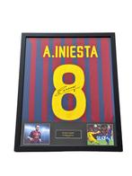 Andrés Iniesta gesigneerd Fc Barcelona thuisshirt 2011-2012, Verzenden, Zo goed als nieuw, Shirt