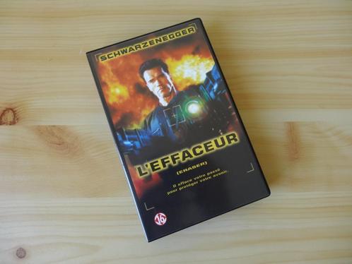 L'effaceur (1996) VHS Film Action Thriller Schwarzenegger, CD & DVD, VHS | Film, Utilisé, Action et Aventure, À partir de 12 ans