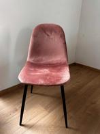 Roze velvet stoel, Huis en Inrichting, Ophalen