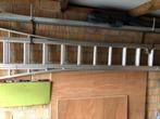 Schuifladder 3x12 treden (3x3.25m), Doe-het-zelf en Bouw, Ladders en Trappen, Ophalen, Gebruikt, Ladder, Opvouwbaar of Inschuifbaar