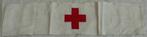 Armband Armbinde Helfer im Sanitätsdienst, DRK, jaren'70.(1), Verzamelen, Overige Verzamelen, Rode Kruis, Gebruikt, Ophalen of Verzenden