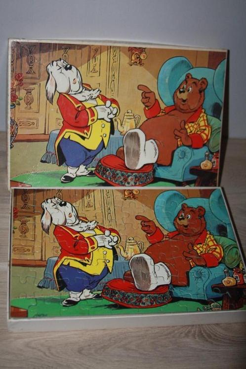 Olivier B. Bommel , Maarten Toonder ,white horse ,70 stukjes, Verzamelen, Stripfiguren, Gebruikt, Boek of Spel, Olivier B, Bommel en Tom Poes