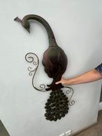 Metalen pauw – 106 cm hoog, Ophalen