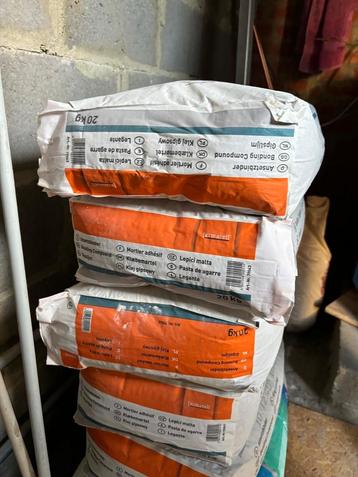 Fermacel gipslijm 5zakken van 20kg beschikbaar voor biedingen