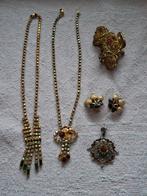 Bijoux en métal doré, Bijoux, Sacs & Beauté, Bijoux anciens, Enlèvement ou Envoi, Autres matériaux, Autres types, Doré