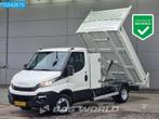 Iveco Daily 35C12 Kipper met Kist Euro6 3.5T trekhaak Airco, Autos, Camionnettes & Utilitaires, 120 ch, 3500 kg, Tissu, Iveco