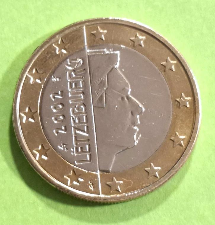 Pièce Luxembourg - 1 euro - 2002, Timbres & Monnaies, Monnaies | Europe | Monnaies euro, Monnaie en vrac, 1 euro, Luxembourg, Envoi