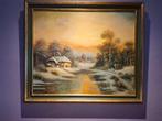 Mooi winterlandschap, Antiek en Kunst, Ophalen