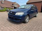 Fiat Punto 1.25 benzine * 177000km * Euro4, Voorwielaandrijving, Blauw, Leder en Stof, Bedrijf