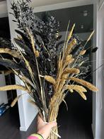 Droogbloemen zwart/goud, Huis en Inrichting, Gebruikt, Ophalen