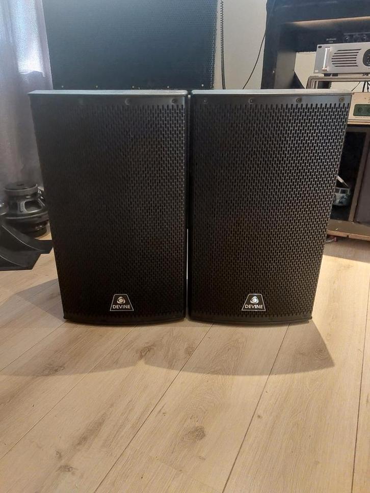 Devine onyx 12 inch passief luidsprekers, Audio, Tv en Foto, Luidsprekerboxen, Zo goed als nieuw, 120 watt of meer, Ophalen