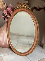 Strikspiegel spiegel Miroir ovale kader cadre interieur, Antiek en Kunst, Antiek | Spiegels, Ophalen of Verzenden
