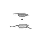 123 SPORTUITLAAT MERCEDES-BENZ MB E-Klasse COUPE Cabrio C124, Auto-onderdelen, -, Verzenden, -, Nieuw