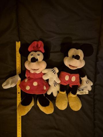 Mickey en Minnie knuffelbeesten - 5 stuks - Disney-editie beschikbaar voor biedingen