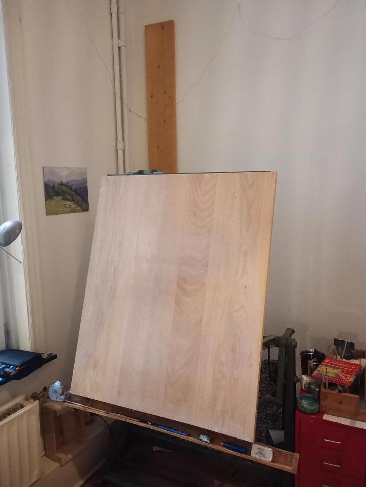 NESTLER Architect tekentafel, Huis en Inrichting, Bureaus, Gebruikt, Bureau, In hoogte verstelbaar, Ophalen