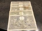 België lot 5 x 100 Frank of 20 Belga’s, Postzegels en Munten, Ophalen of Verzenden