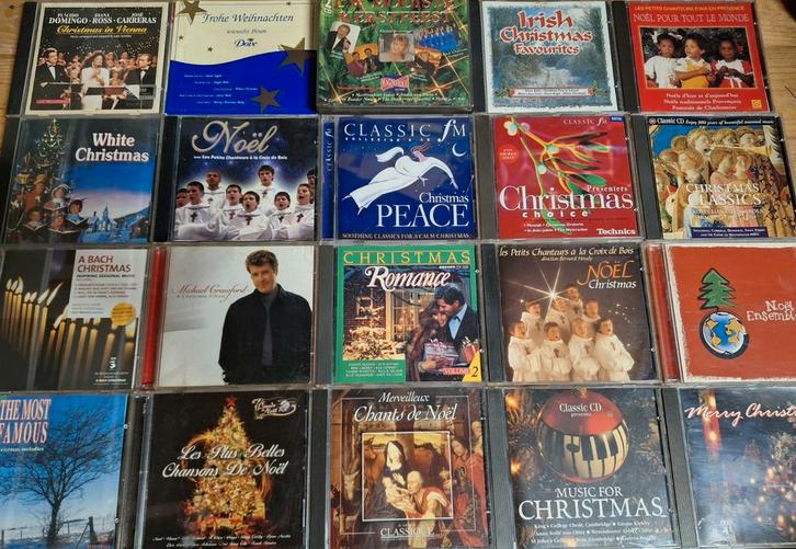 Pak 30 x CD's Christmas, Cd's en Dvd's, Cd's | Overige Cd's, Gebruikt
