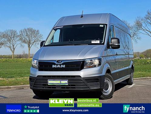 MAN TGE 3.180 ac automaat EURO6, Auto's, Bestelwagens en Lichte vracht, Bedrijf, ABS, Airconditioning, Cruise Control, Metaalkleur